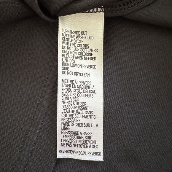 IZOD Sleeveless Polo Women's Size S Black Split Front Sequins Golf Shirt - Picture 5 of 5